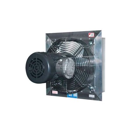 Canarm CanarmÂ 14" Shutter Mounted Exhaust Fan W/ Enclosed Motor, 1/3 HP, Single Phase AX14-4